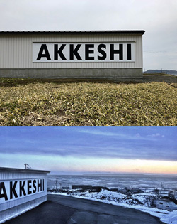 AKKESHI蒸留所ロゴデザイン